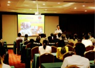 潍坊为电子商务孵化器在孵企业培训消防安全知识