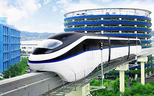济宁比亚迪“云轨”邹城段预计11月底建成通车