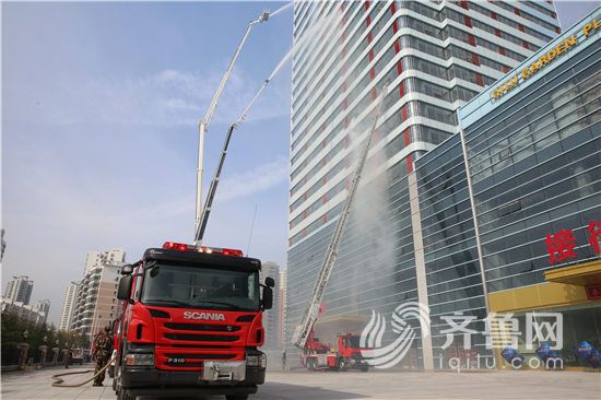 临沂市暨兰山区2017年119消防安全宣传月活动启动