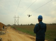 潍坊启用无人机保护输电线路安全 提高预警水平