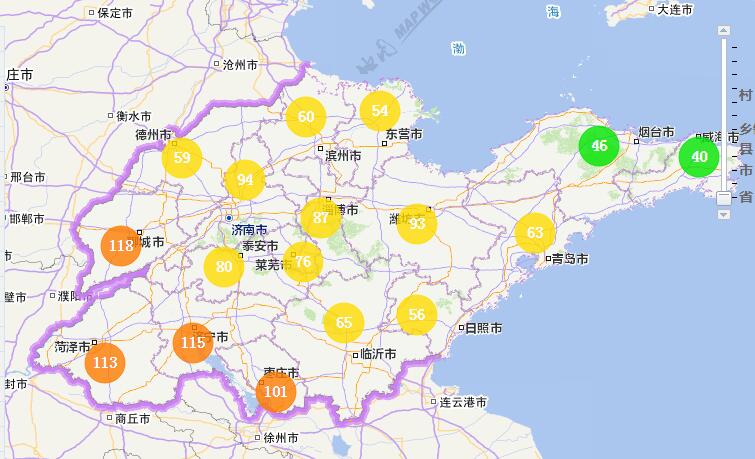 山东全省迎3℃降温 烟台多地发道路结冰预警