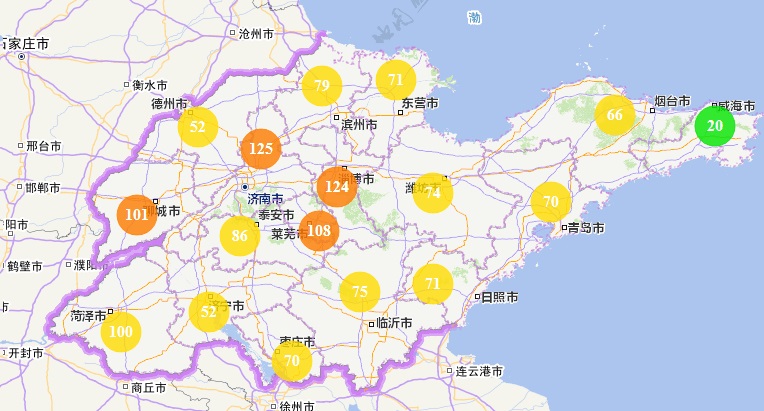 海丽气象吧丨东营菏泽聊城迎小雨雪 山东13个城市空气质量优良