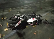 潍坊：凌晨飙车丢性命 交警提醒骑摩托车也要遵章守法