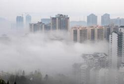 山东大雾持续 专家预测雾霾天或于周末结束