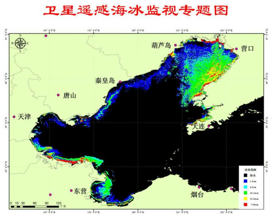 ​渤海海冰突破2万平方公里 提醒做好防冰抗冰
