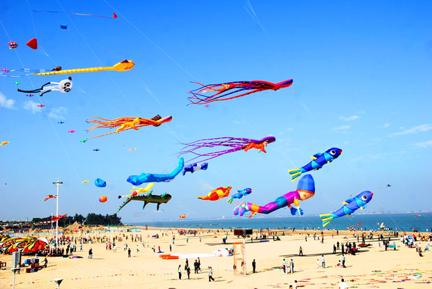 第35届潍坊国际风筝会将于21日在滨海开幕 ​
