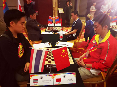 2018年亚洲国际跳棋锦标赛在泰安新泰开赛
