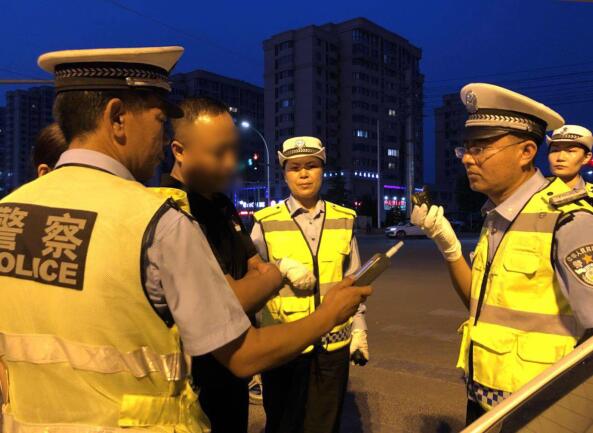 淄博交警开展“3+N”周末集中统一行动 查处酒驾66起