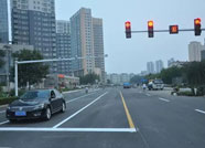潍坊乐川街文化路以东改造提升 部分路段已经通车