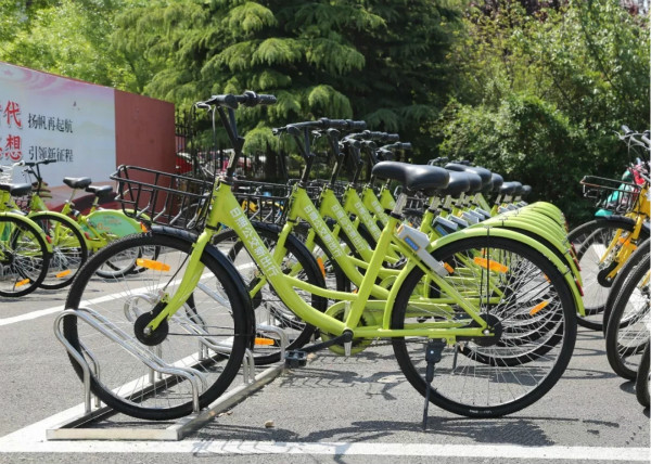 日照公共自行车新“升级” 开启无桩还车模式