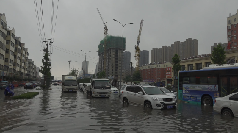 济宁两天降下143毫米降水 最大点雨量为鱼台罗屯337毫米