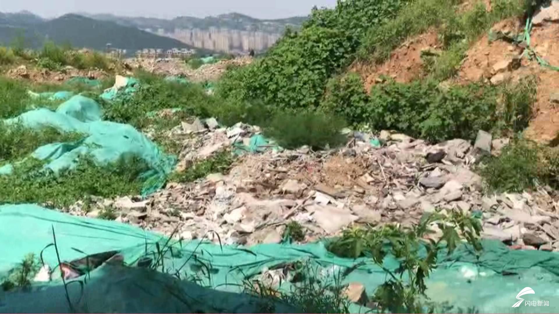 济南拆违拆临建筑垃圾去哪儿了: 57处渣土倾倒场不够用