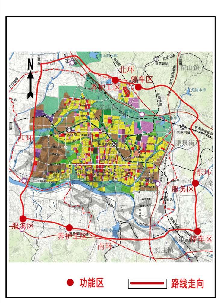 莱芜将修建城区大外环 全长62.3公里 具体选址在这里