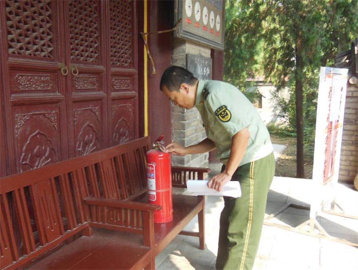 青州市文物局、公安消防大队联合开展文物古建筑消防安全专项检查
