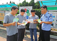 潍坊滨海公安分局禁毒大队深入企业开展禁毒教育宣传活动