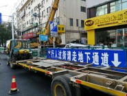 潍坊胜利街“黄金地段”户外广告开拆 已有23处广告牌消失