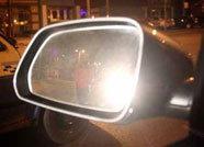 潍坊交警严查滥用远光灯 设置体验处罚区让驾驶员亲身感受