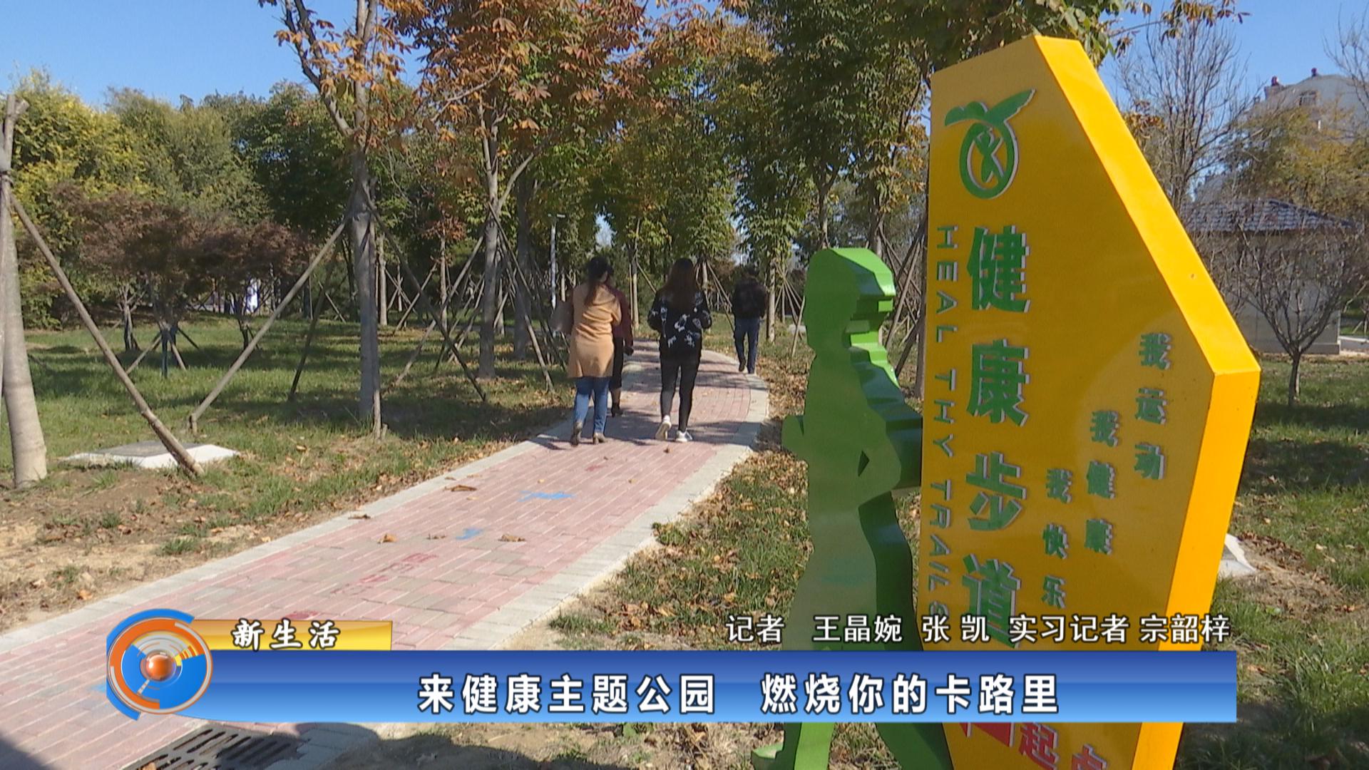 青岛来健康主题公园燃烧你的卡路里