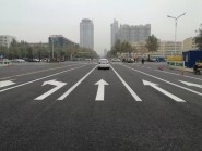 公交恢复通行、交通标线复原 潍坊新华路上有这些“新变化”