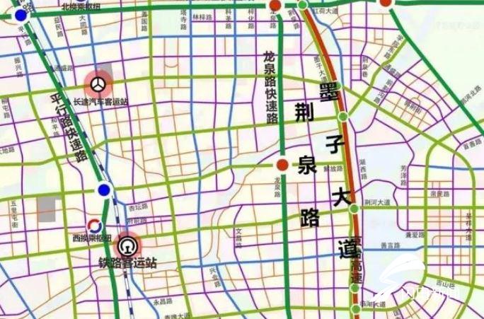 滕州中心城区道路系统规划(2018-2035) 京台高速滕州段的改扩建尤其