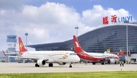 临沂国际机场旅客吞吐量突破180万人次 同比增长52.3%
