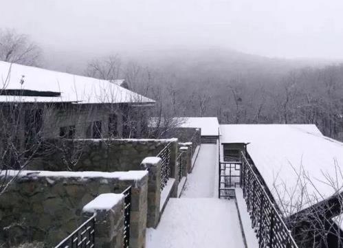 雪后的青州仰天山 美如仙境一般!