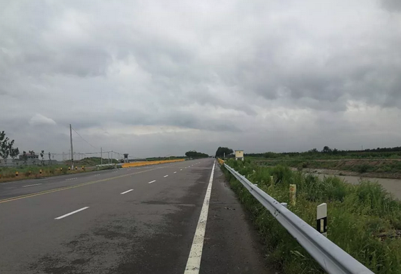 滨州北海新区蔡河路交通事故隐患路段已整改完成