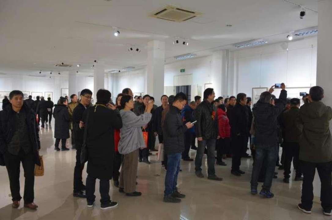 ​庆祝改革开放四十周年“大美潍城”潍城区美术家协会第二届写生作品展开展