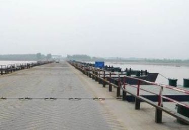 滨州青田浮桥已恢复通车 根据凌汛情况可能随时拆除