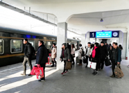 春运期间泰山火车站加开8趟临客