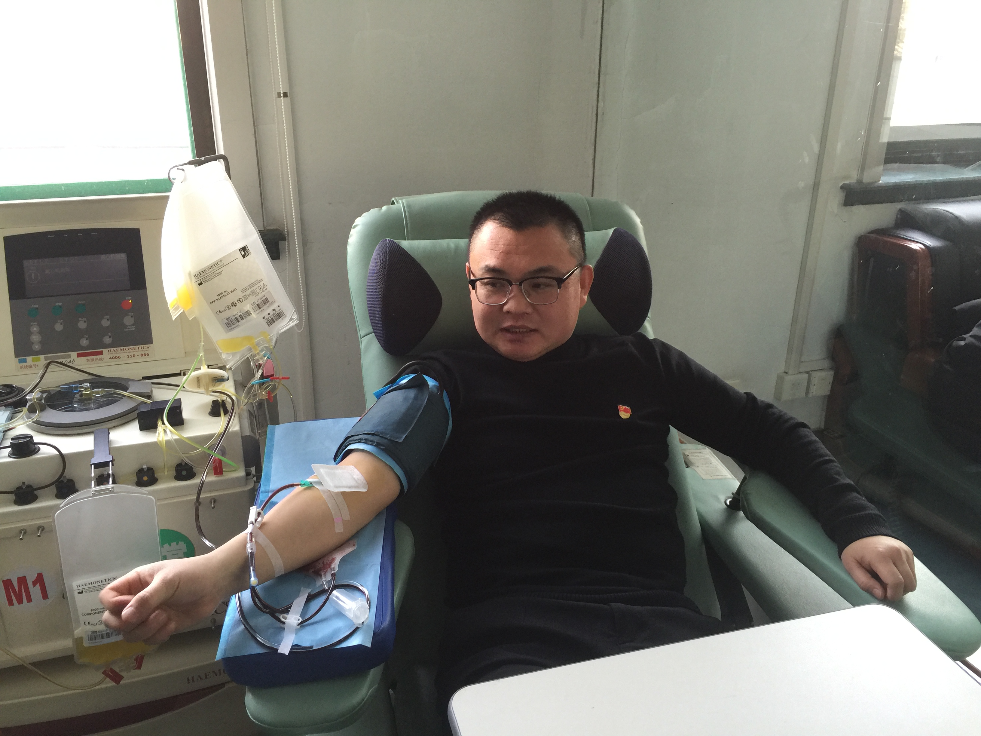 潍坊有个“献血状元”，17年献血十八万余毫升