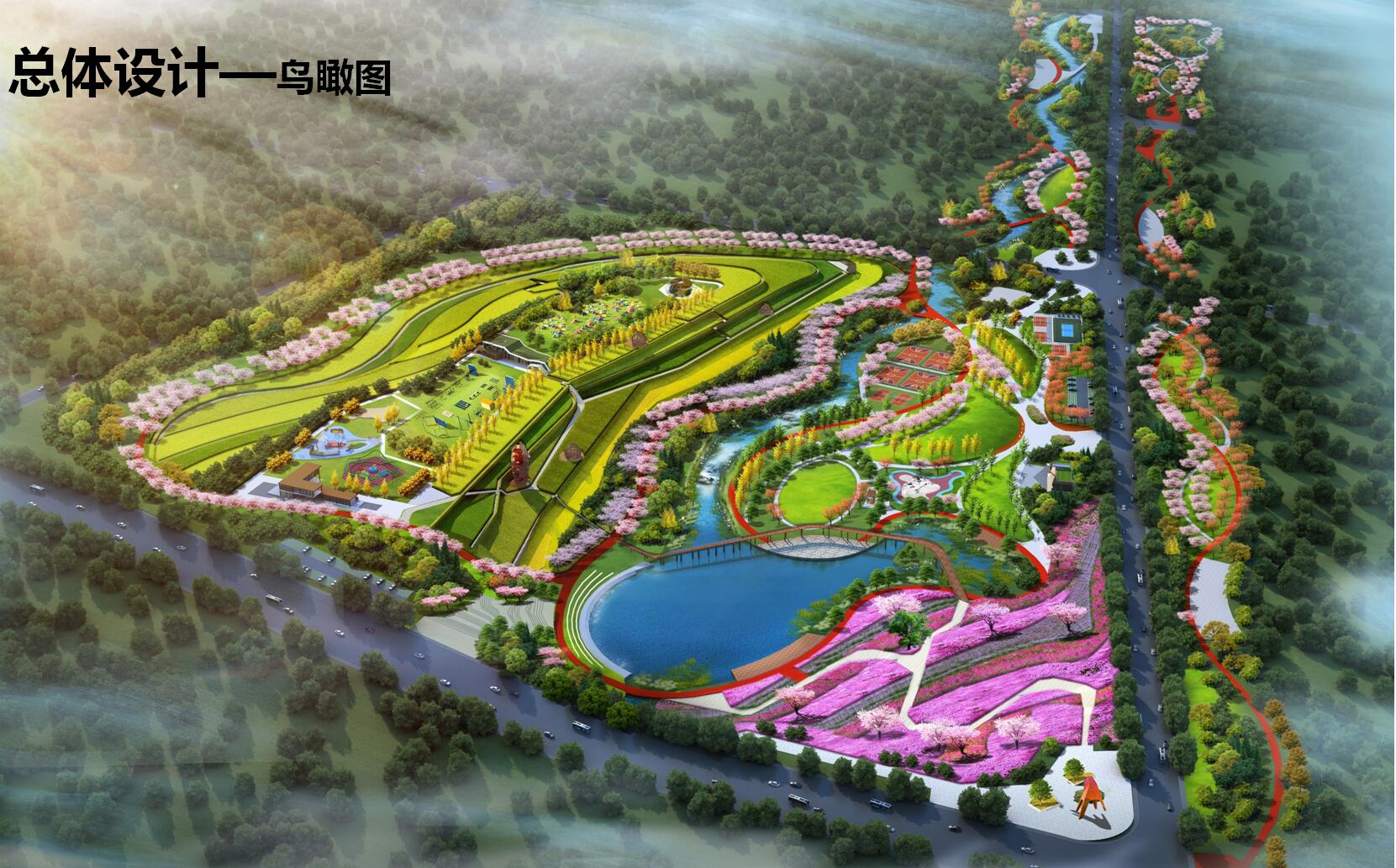 荣成市绿景园林有限责任公司副总经理吕文革说"十里河绿轴工程自去年
