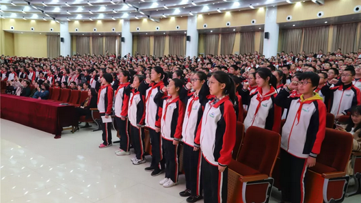 广饶县实验中学中考誓师动员大会