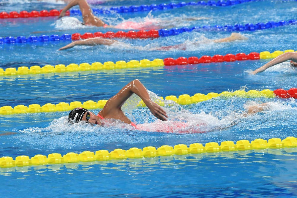 2019全国游泳冠军赛：女子1500米自由泳亚洲纪录保持者王简嘉禾再添一金