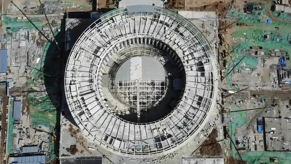 33秒丨无人机瞰济南超算中心：108天极限建设速度挑战世界“最强大脑”