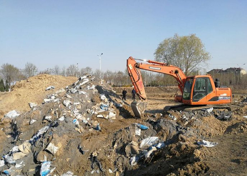 滨州经济开发区一工厂非法掩埋化工废料被依法查处