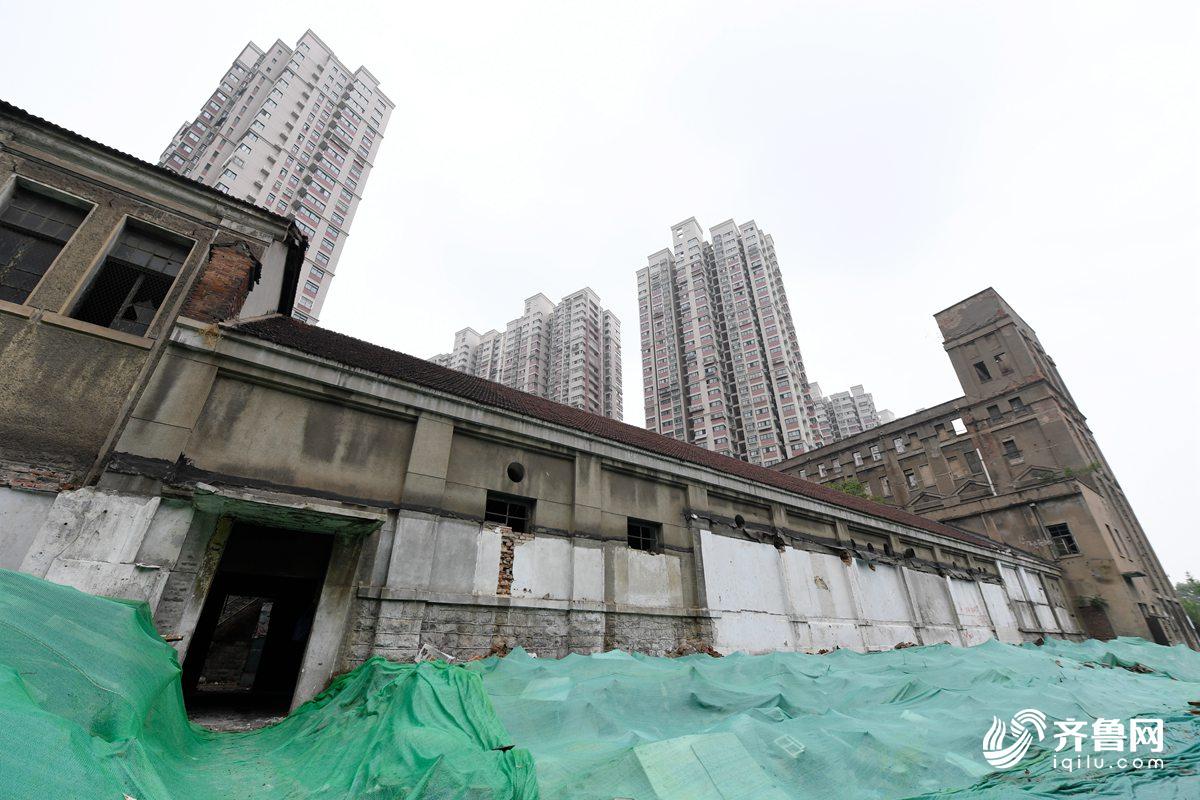 工业老建筑成丰面粉厂楼曾是济南第一高战争年代是重要占领区域
