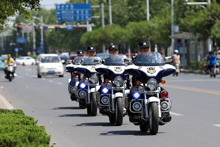 五一期间淄博社会治安持续稳定 每日2200余人警力巡逻