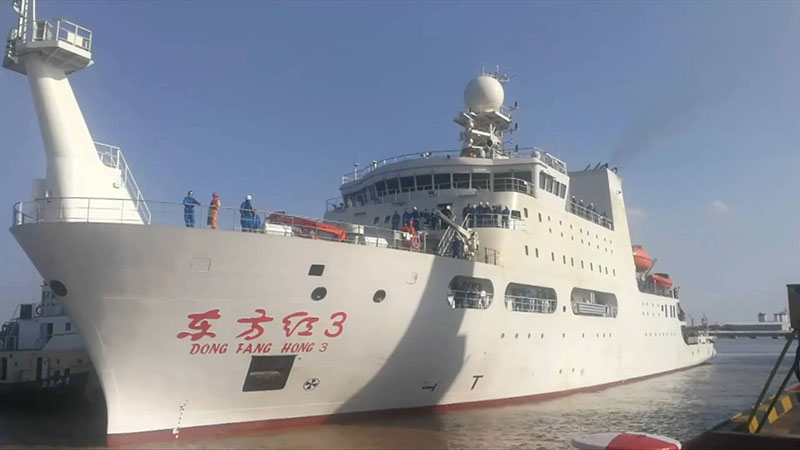 73秒｜20米外鱼群“不闻其声” ，中国海洋大学这艘科考船有啥来头?