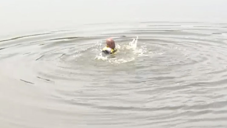 55秒丨父母在不野游！滨州开展溺水实景演习