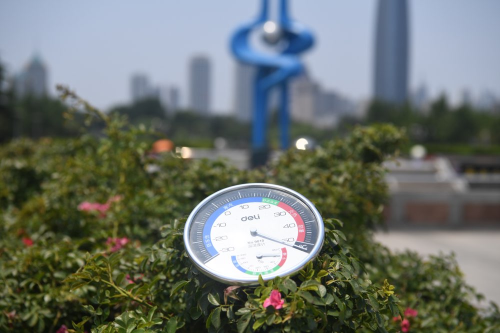 泉城“烤验”！济南气温持续攀升 局部地区达39℃