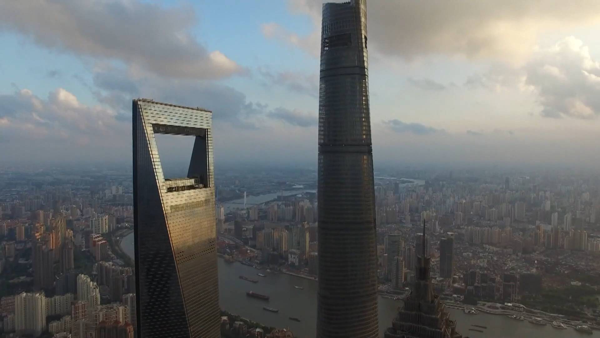 22秒｜上海中心大厦：中国第一、世界第二高楼