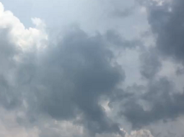 枣庄短时强降雨不断 33秒延时摄影记录瞬息万变的壮美云团