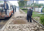 “马”已乏 人未歇！滨州住建部门继续奋战 确保道路排水畅通