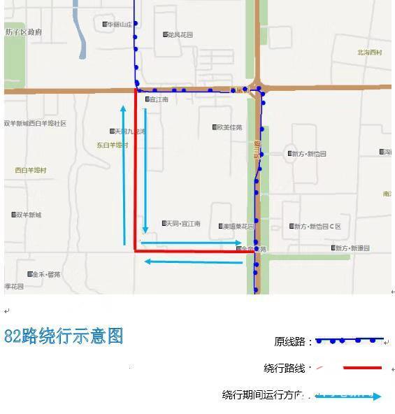 自8月26日起,潍坊公交对82路,39路两条线路局部走向调整