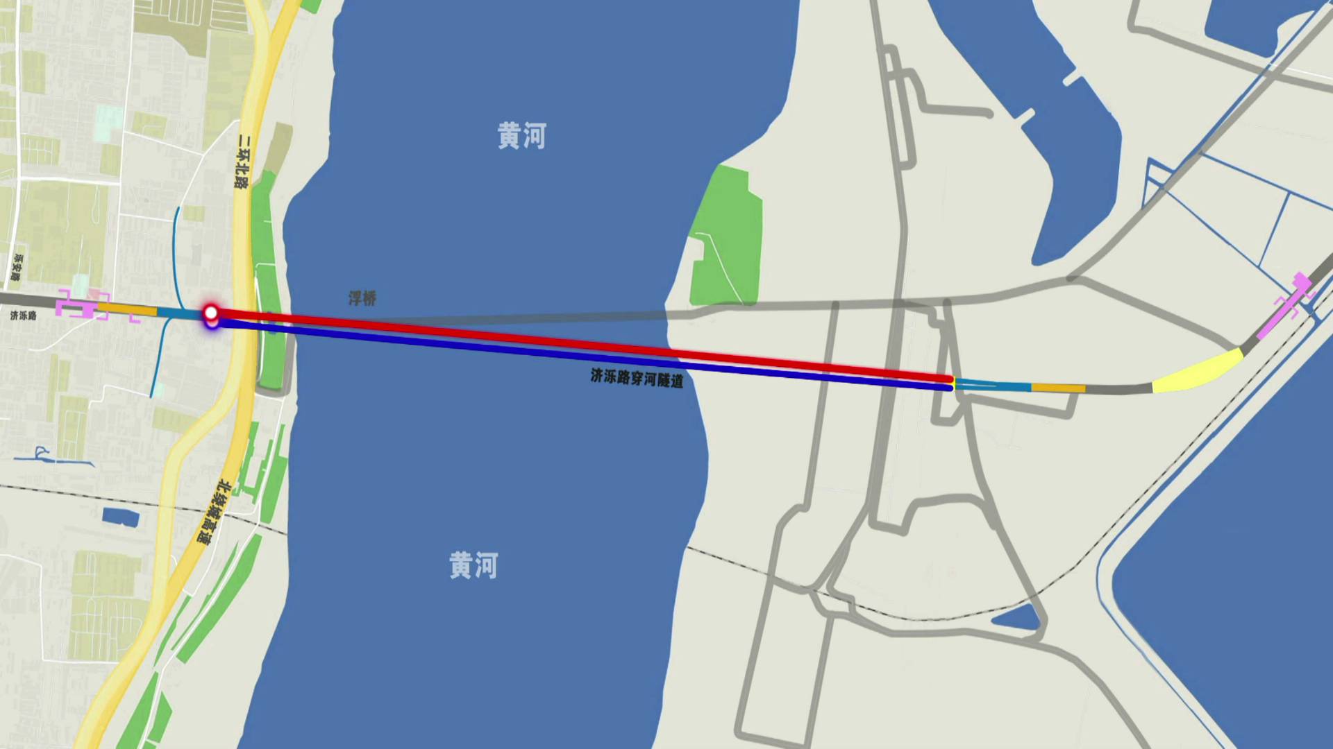 45秒｜2021年完工通车！济南“万里黄河第一隧”今天正式盾构掘进