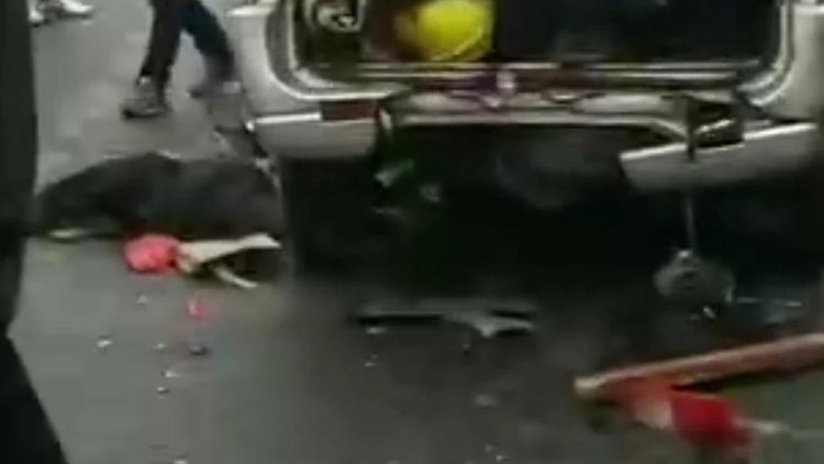 21秒丨吉林长春罐车与面包车相撞致8死6伤 面包车近乎解体
