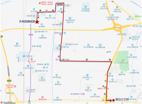 西客站片区又开新线路！11月12日起，济南公交开通试运行K215路