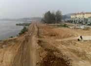 泰安东平县沿湖生态隔离带项目预计2020年10月全线竣工