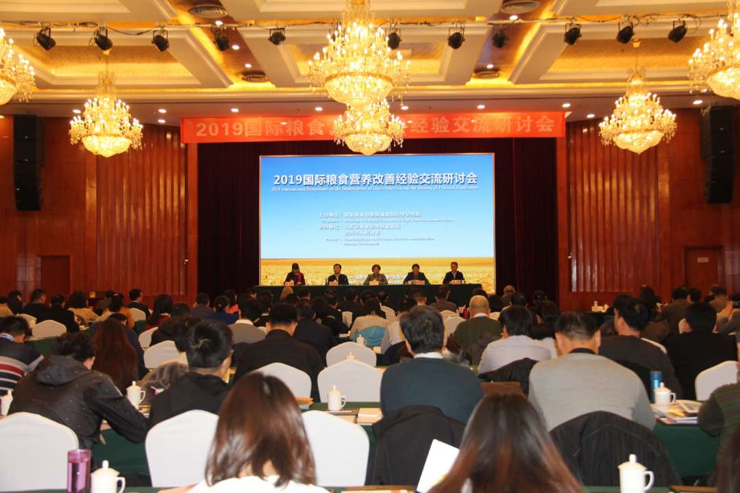 2019国际粮食食品营养改善经验交流研讨会在滨州举行